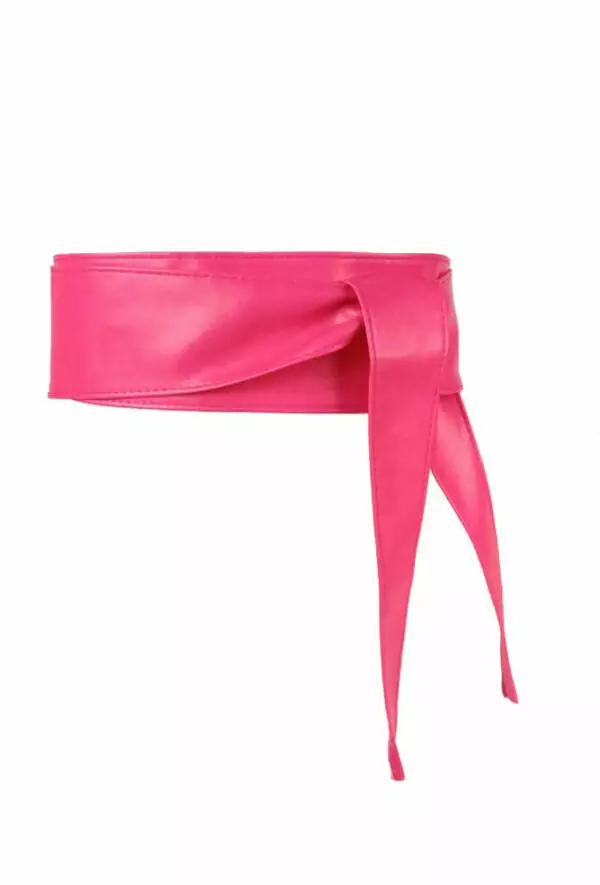 Obi Belt In Pink Pretty Please Boutique